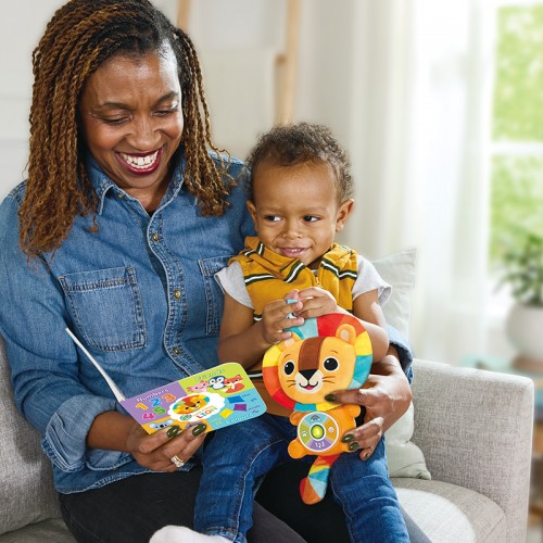 LeapFrog Look & Sing Lion Plush Toy and Book| Early Learning Toy | Soft Toy | 12 months+